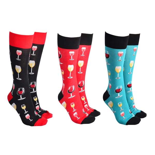 Sock Society Wine Time Pack of 3
