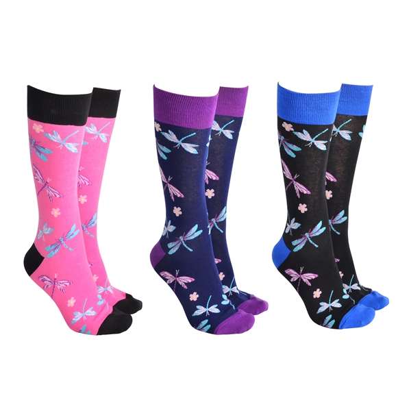 Sock Society Dragonfly Pack of 3