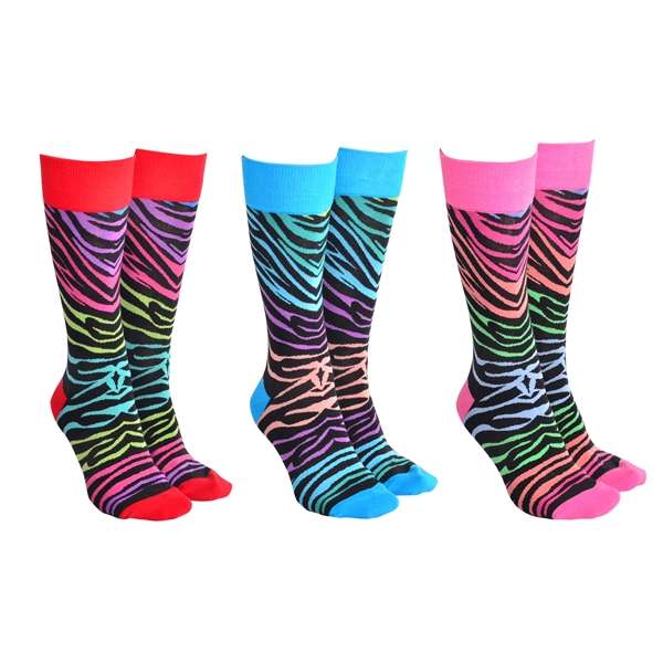 Sock Society Zany Zebra Pack of 3