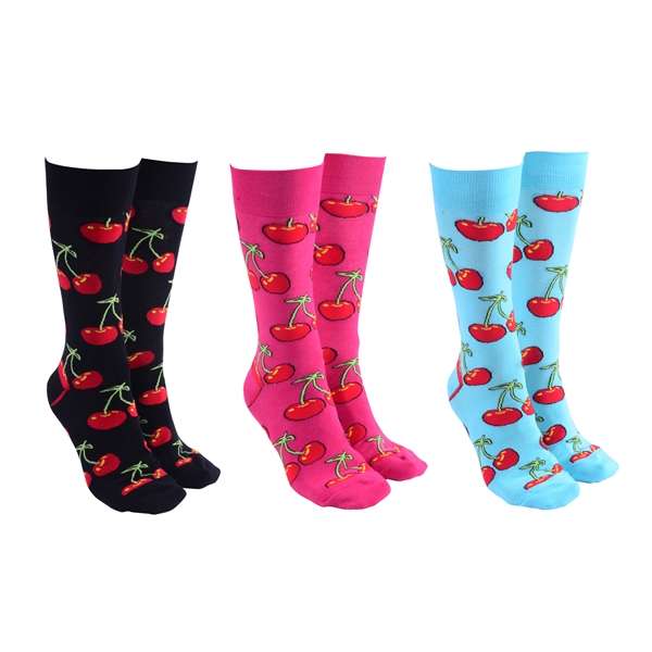 Sock Society Cherries Pack of 3