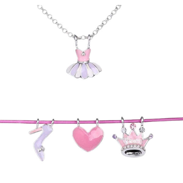Equilibrium Make Ur Own Silver Plated Necklace Princess