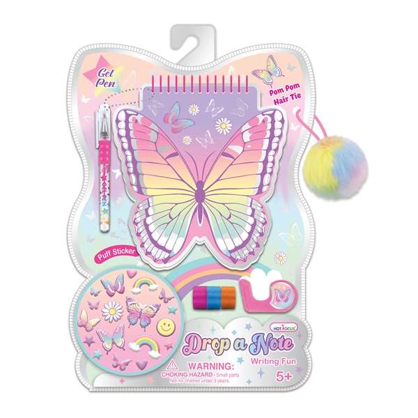 Hot Focus Tye Dye Drop A Note Writing Fun