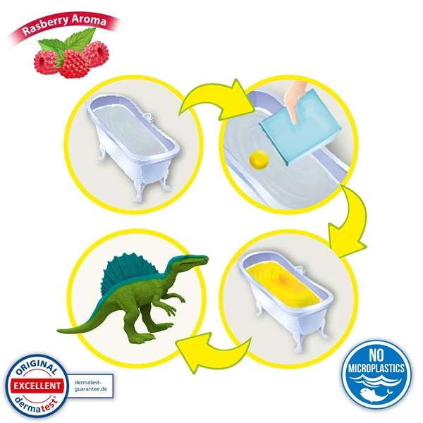Craze Inkee Bathtime Toys Dino Display 8 Pieces