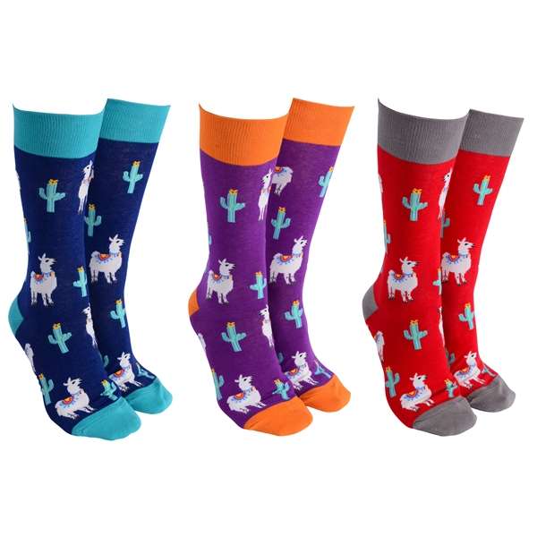Sock Society Llamas Pack of 3
