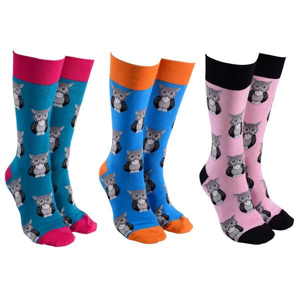 Sock Society Owl Pack of 3