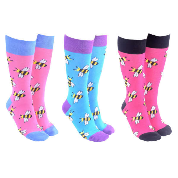 Sock Society Queen Bee Pack of 3