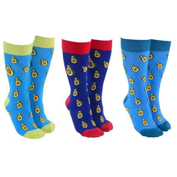 Sock Society Cool Avocado Pack of 3