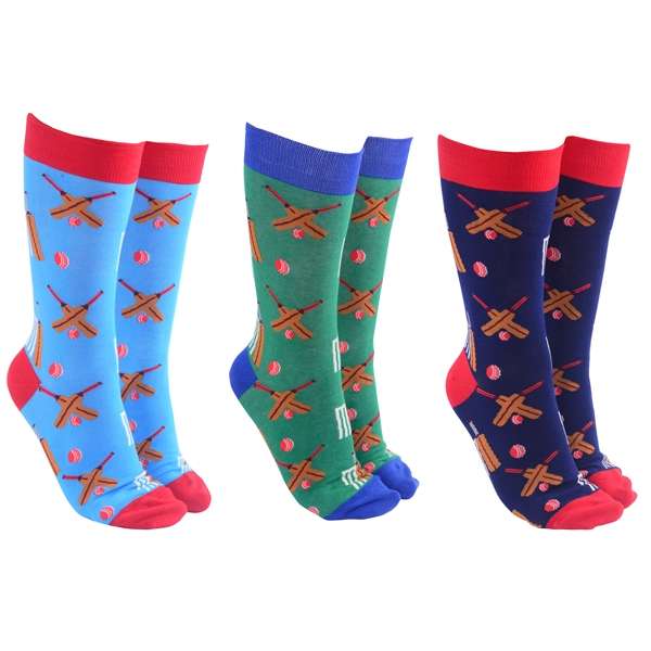 Sock Society Cricket Pack of 3