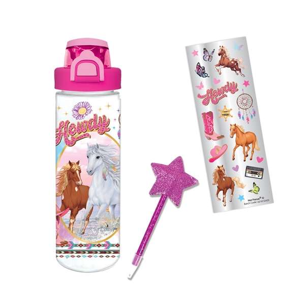 Hot Focus Wild & Free Pop Open Water Bottle