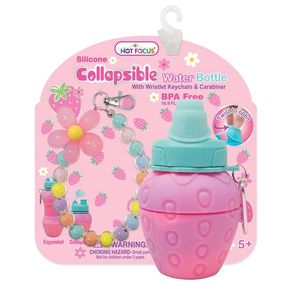 Hot Focus Collapsible Water Bottle