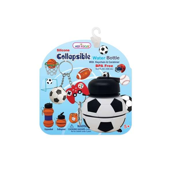 Hot Focus Collapsible Water Bottle