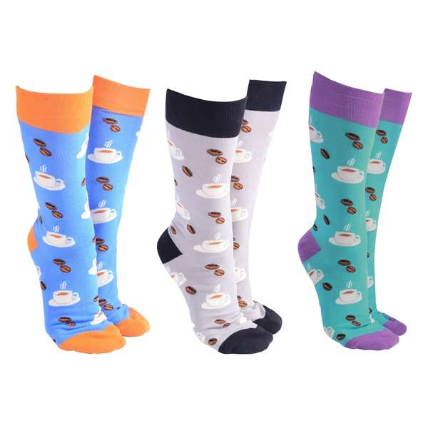 Sock Society Cup of Coffee Pack of 3