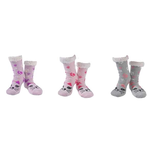 Nuzzles Ladies Kitty Cat Pack of 3