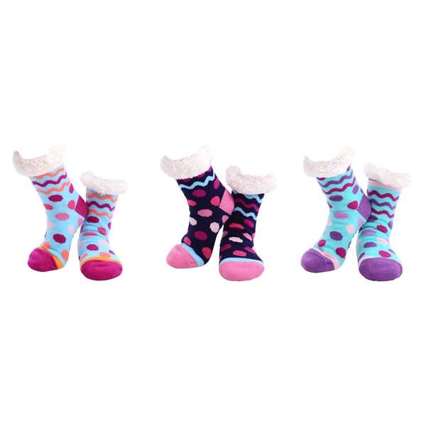 Nuzzles Ladies Squiggles & Dots Pack of 3