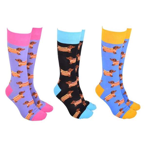 Sock Society Hot Dogs Pack of 3