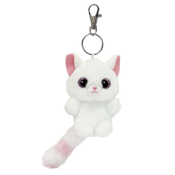 Yoohoo White Fox Keyring