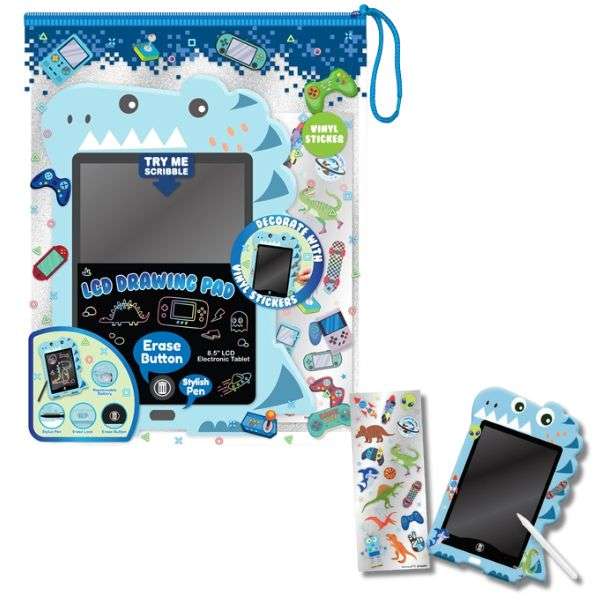 Hot Focus Dinosaur LCD Drawing Pad 8.5"