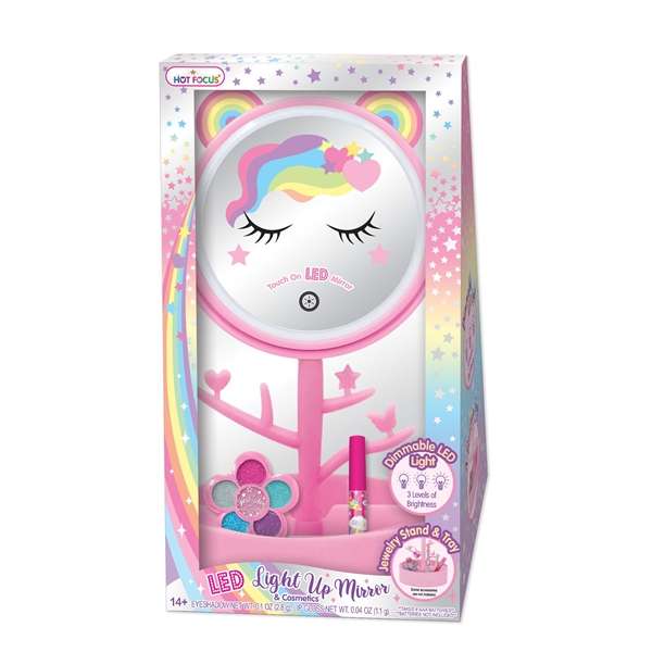 Hot Focus Rainbow LED Light Up Mirror