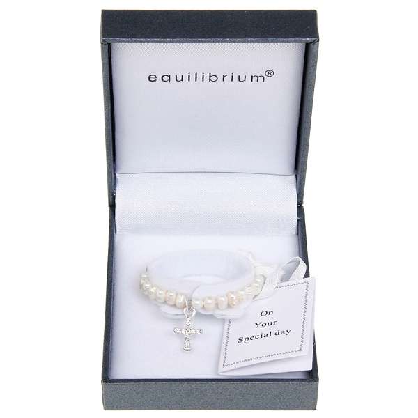 Equilibrium Pearl Bracelet Christening