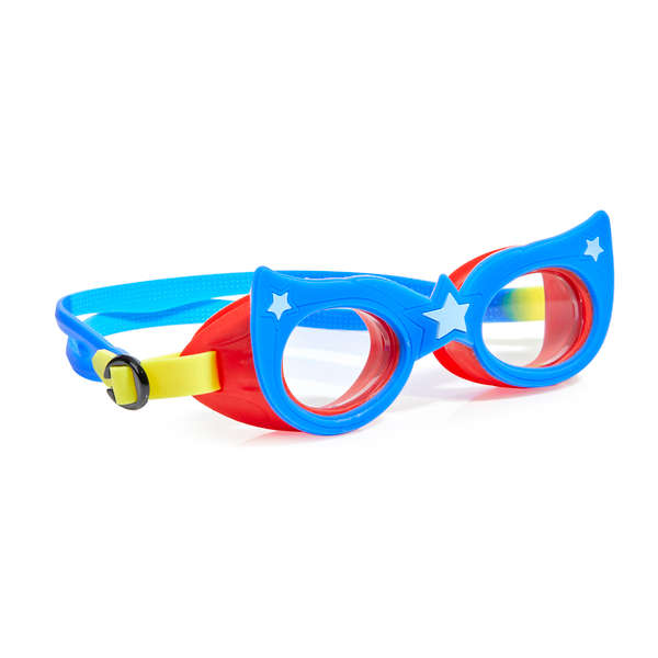 Aqua2ude Swimming Goggles Superhero Blue