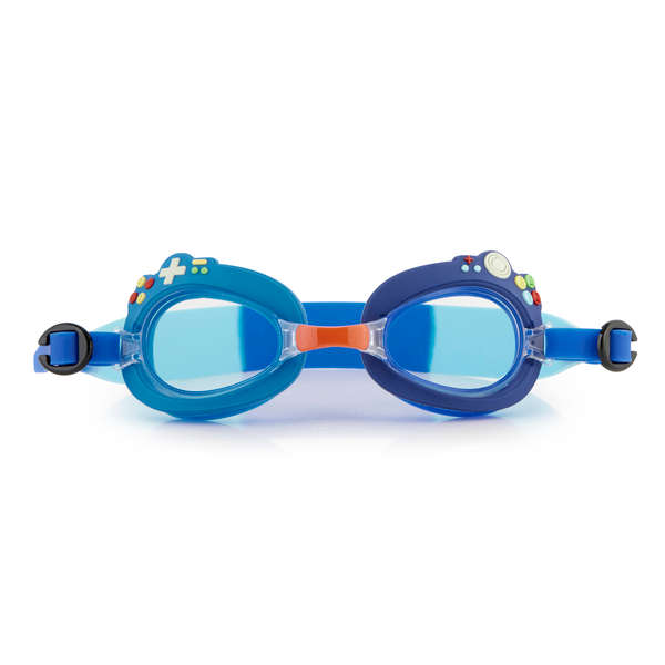 Aqua2ude Swimming Goggles Mini Gamer Blue