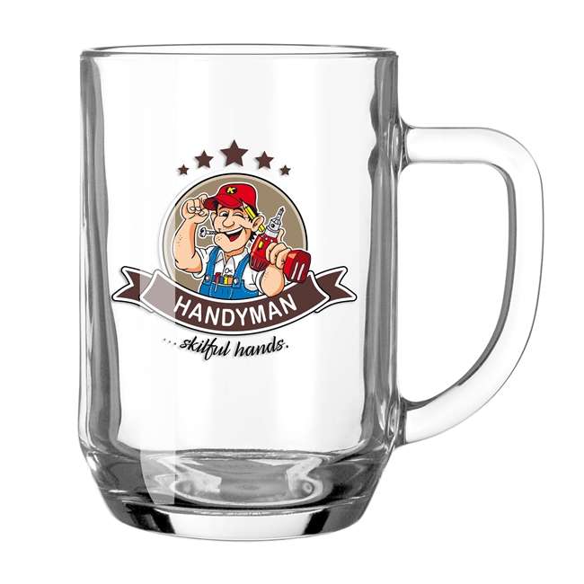 Handyman Hobby Beer Glass