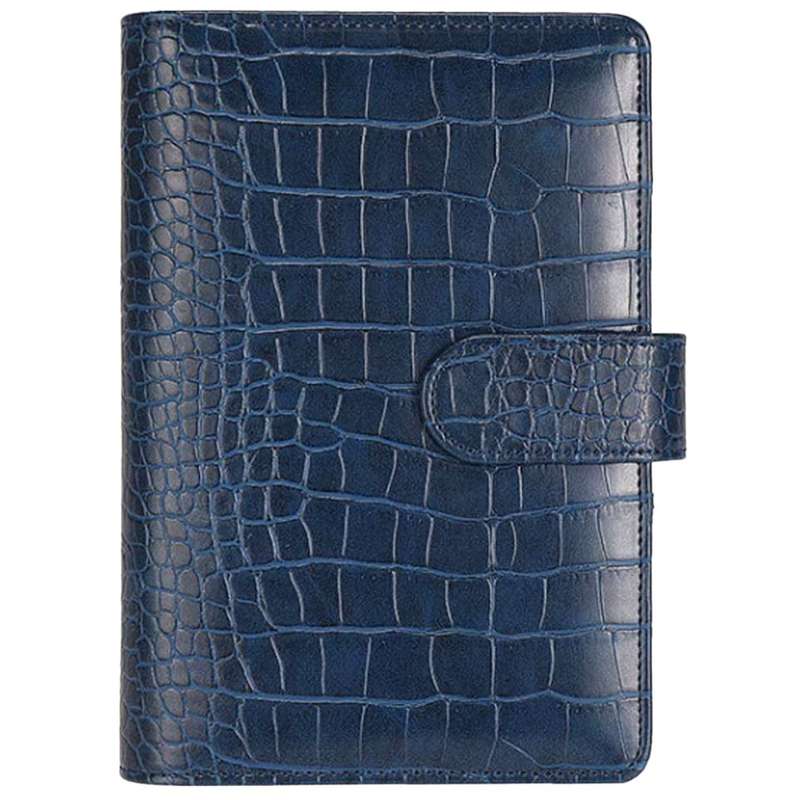 Budget Planner Navy Leather