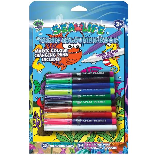 Magic Colouring Book - Sea