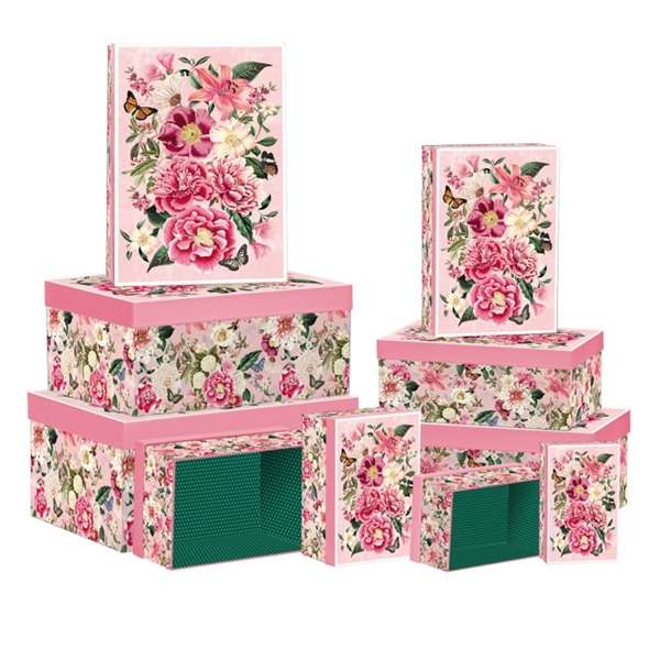 10 Nested Boxes Victorian Boutique