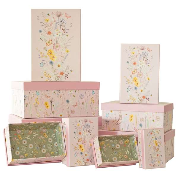 10 Nested Boxes Wild Meadow