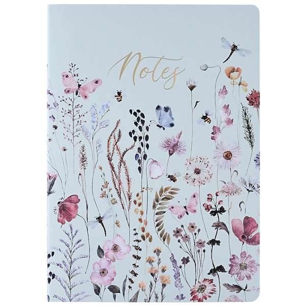 Notebooks A4 3 Pack Wild Meadow