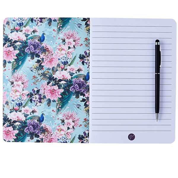 Design by Violet Notebooks A5 3 Pack Exquisite Peacock