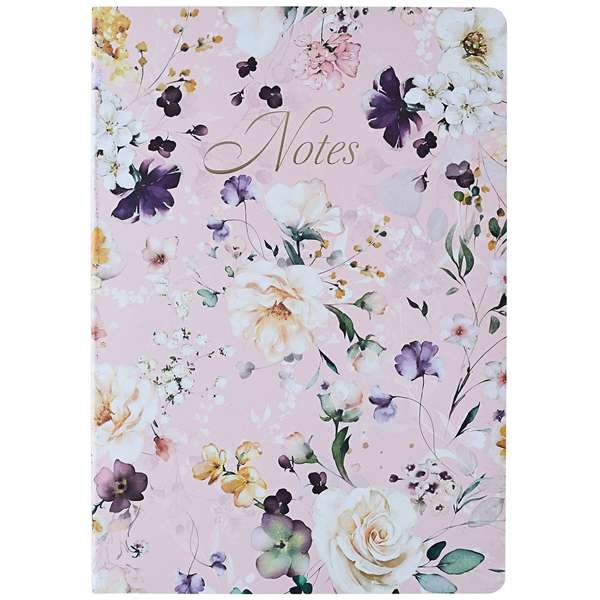 Notebooks A4 3 Pack Fleur