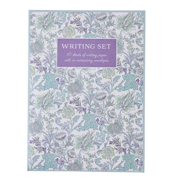 Writing Set Pouch Fresh Blooms