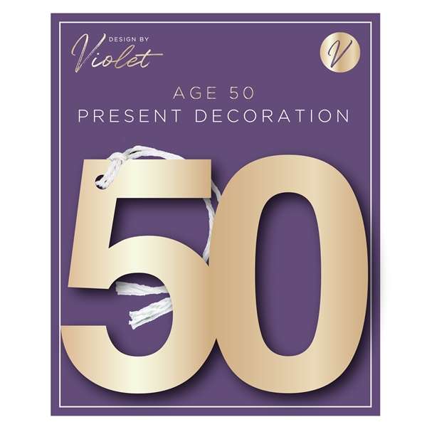 Present Decoration Age 50