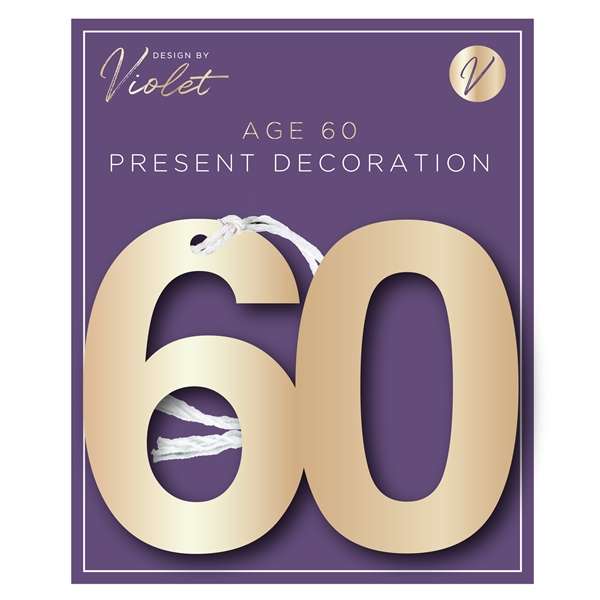 Present Decoration Age 60