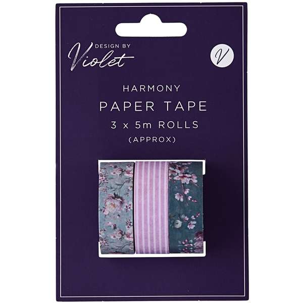 Paper Tape 3pk 5m Harmony
