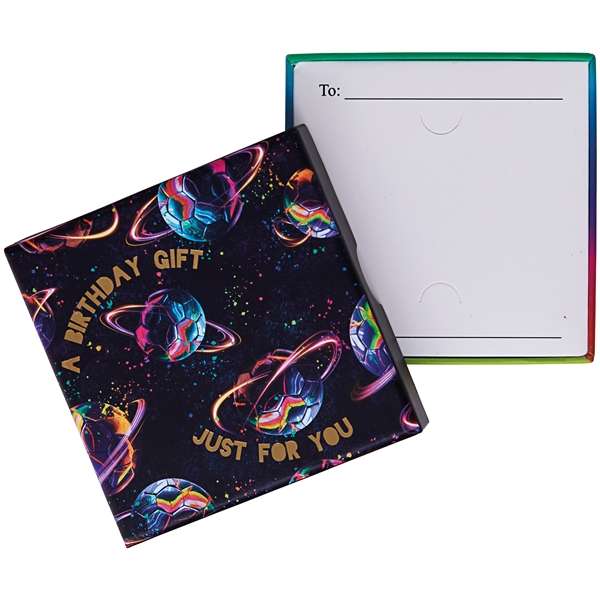Gift Card Box - Planet Soccer Birthday