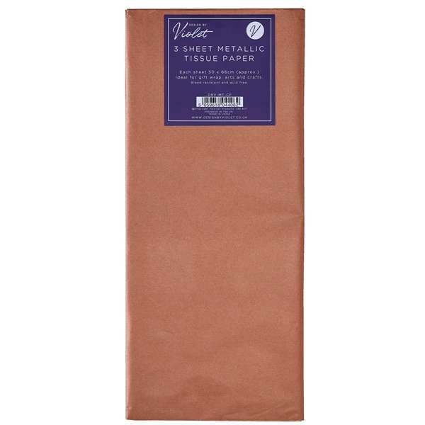 Tissue Paper 3 Sheet Copper