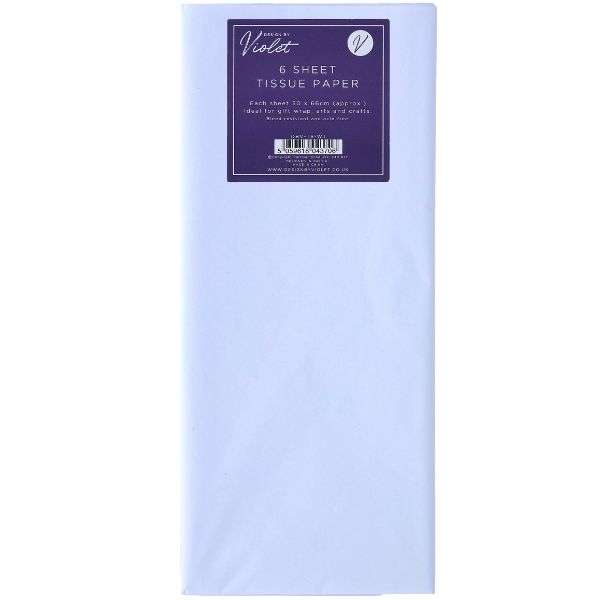 Tissue Paper 6 Sheet White