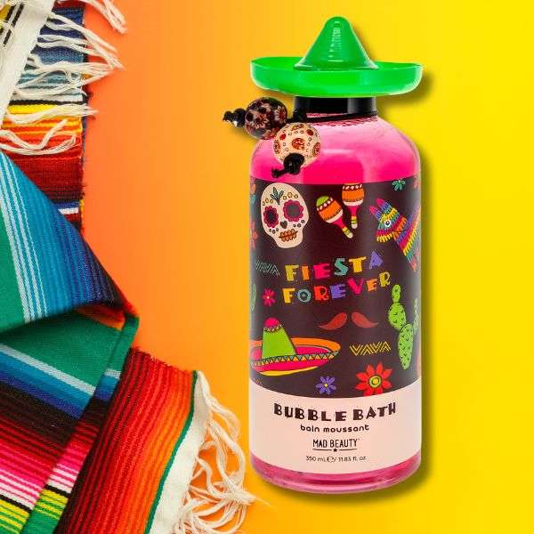 Fiesta Forever Bubble Bath 350ml by Mad Beauty