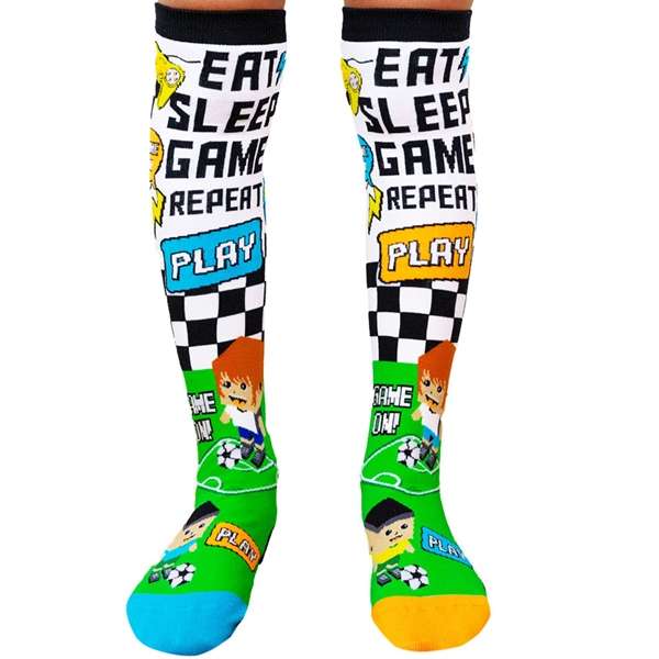 MADMIA Game Knitted Knee High Socks Ages 6-99