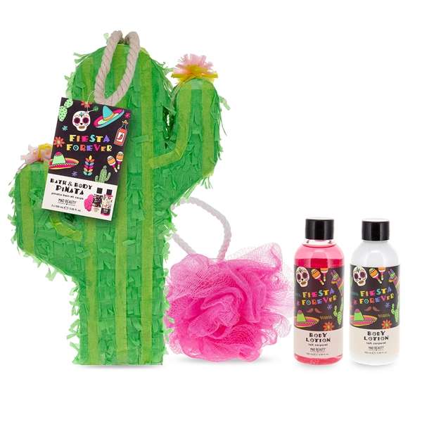 Fiesta Forever Bath & Body Piñata Gift Set by Mad Beauty