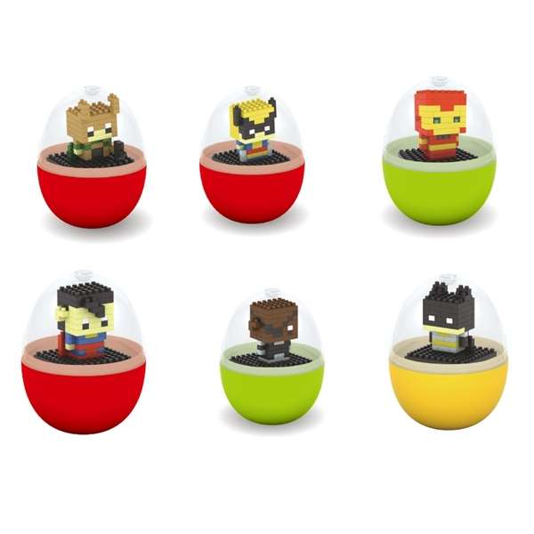 Mini Building Blocks - Super Team 12pcs