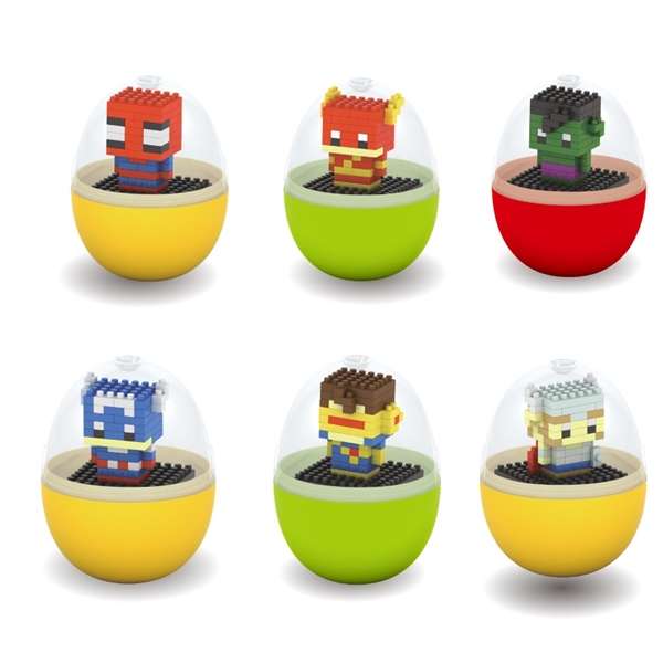 Mini Building Blocks - Super Team 12pcs