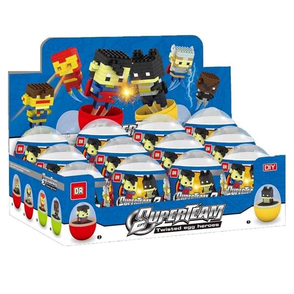 Mini Building Blocks - Super Team 12pcs