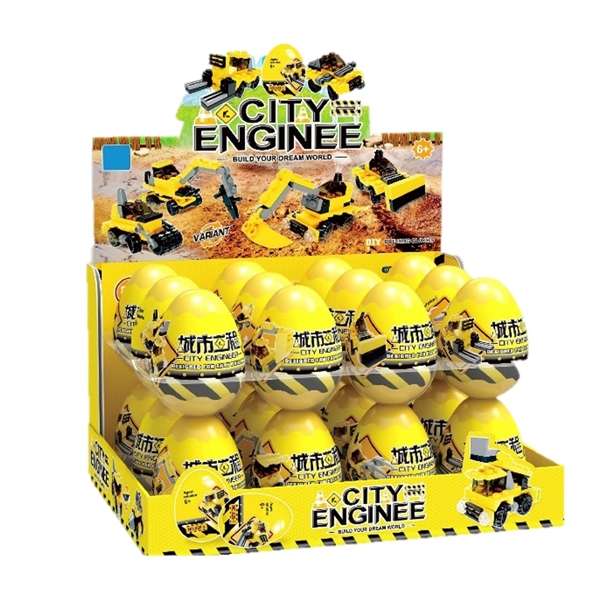 Mini Building Blocks Construction Display 24/pc