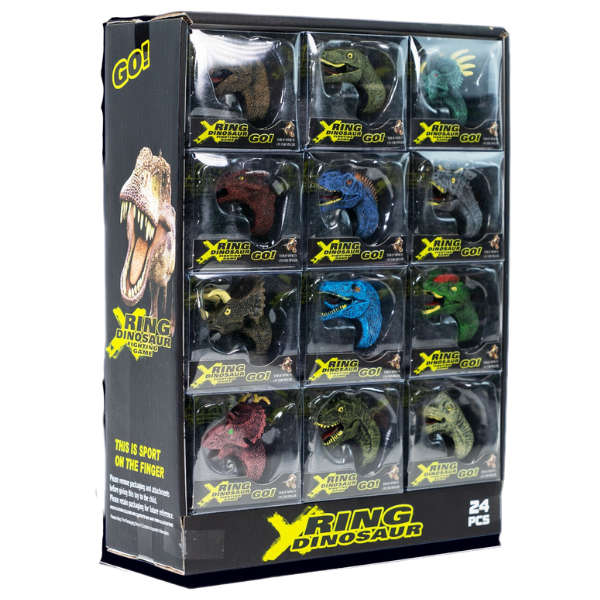 Dino Ring Display 24/pc