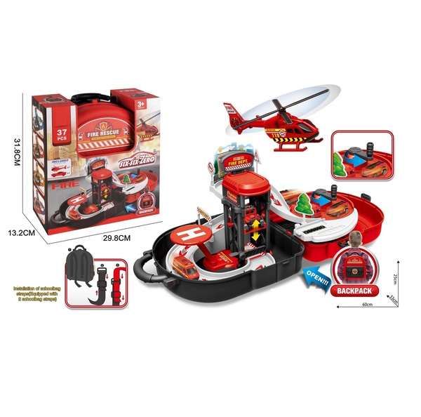 Backpack Playset Fire