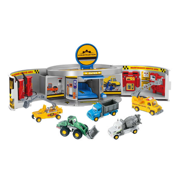 Car Wax Service Station Playset - Construction